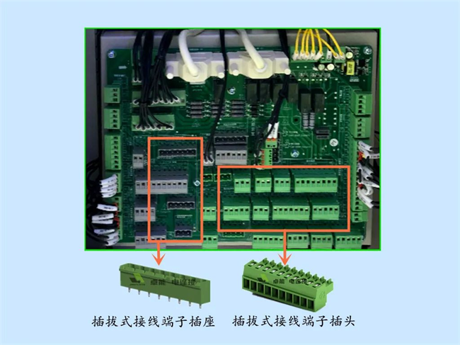 電梯控制柜接線端子實例圖